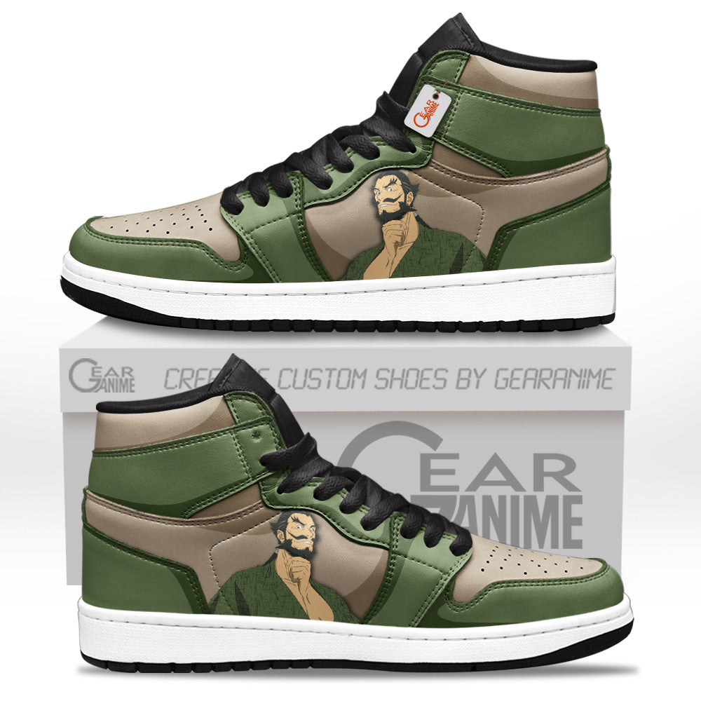 Hell's Paradise Tamiya Gantetsusai Personalized High-Top Sneakers