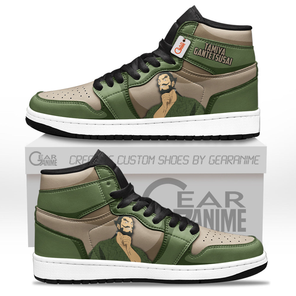 Hell's Paradise Tamiya Gantetsusai Personalized High-Top Sneakers
