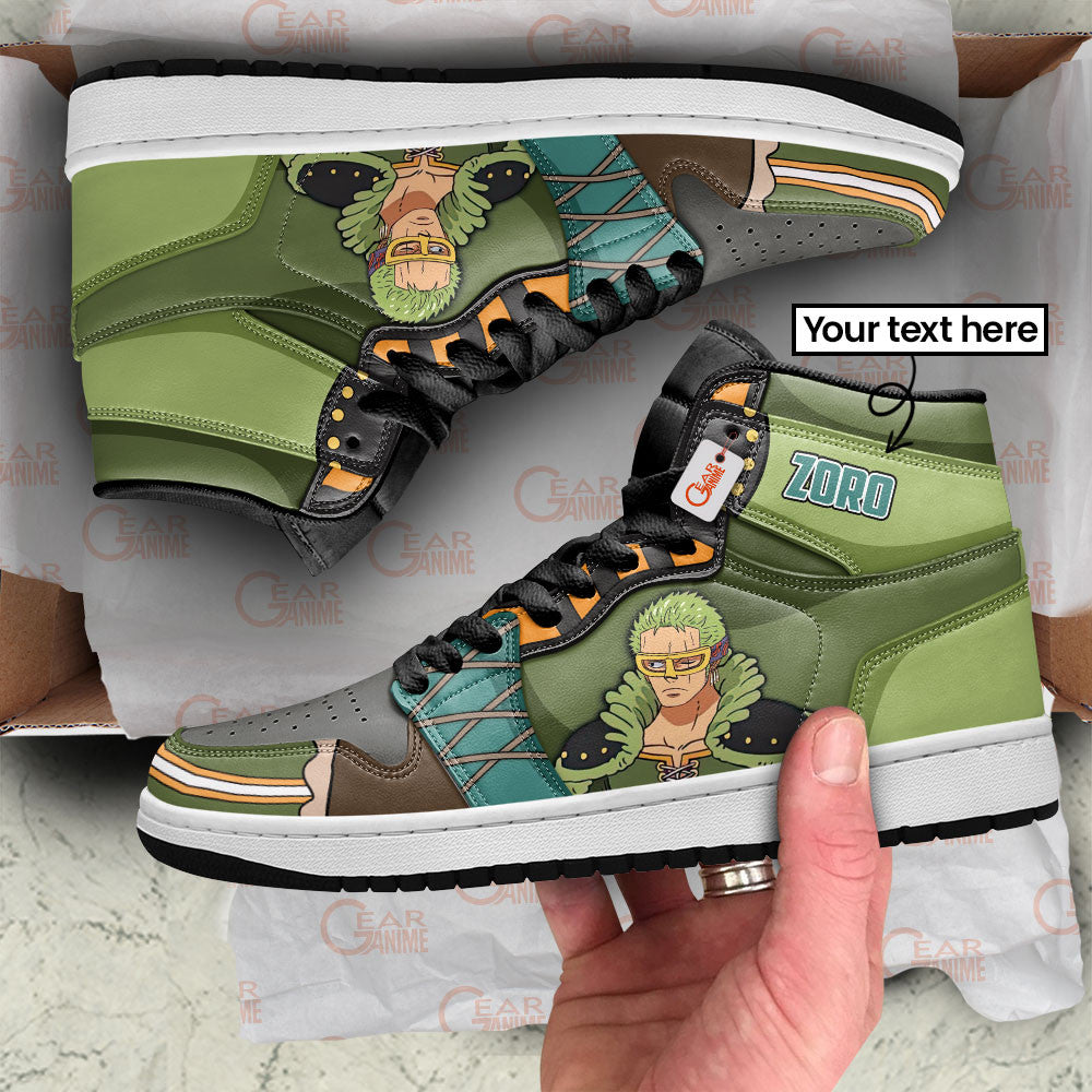 Roronoa Zoro Elbaf Arc Personalized High-Top Sneakers