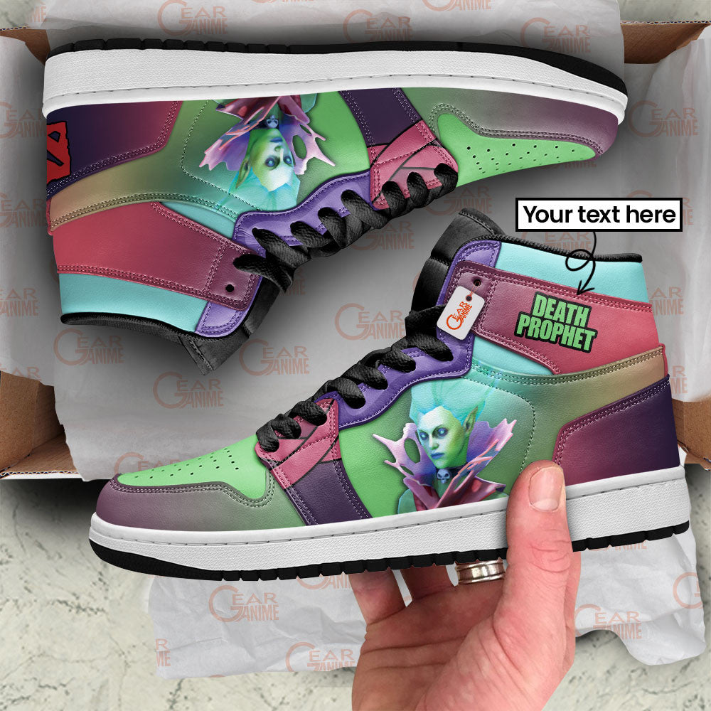 Dota 2 Death Prophet Personalized High-Top Sneakers