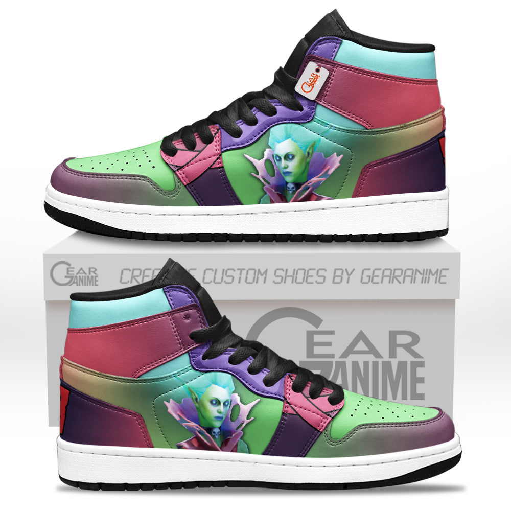 Dota 2 Death Prophet Personalized High-Top Sneakers