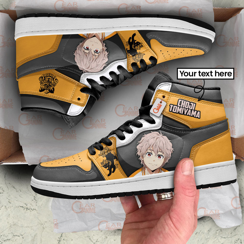 Wind Breaker Choji Tomiyama Personalized High-Top Sneakers