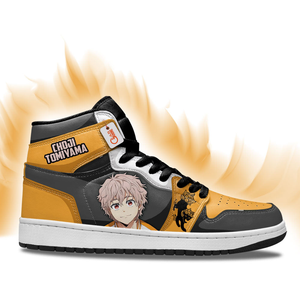 Wind Breaker Choji Tomiyama Personalized High-Top Sneakers