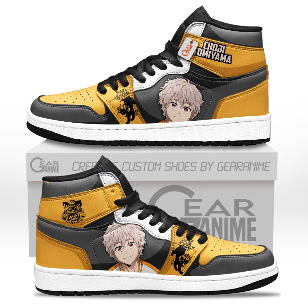 Wind Breaker Choji Tomiyama Personalized High-Top Sneakers