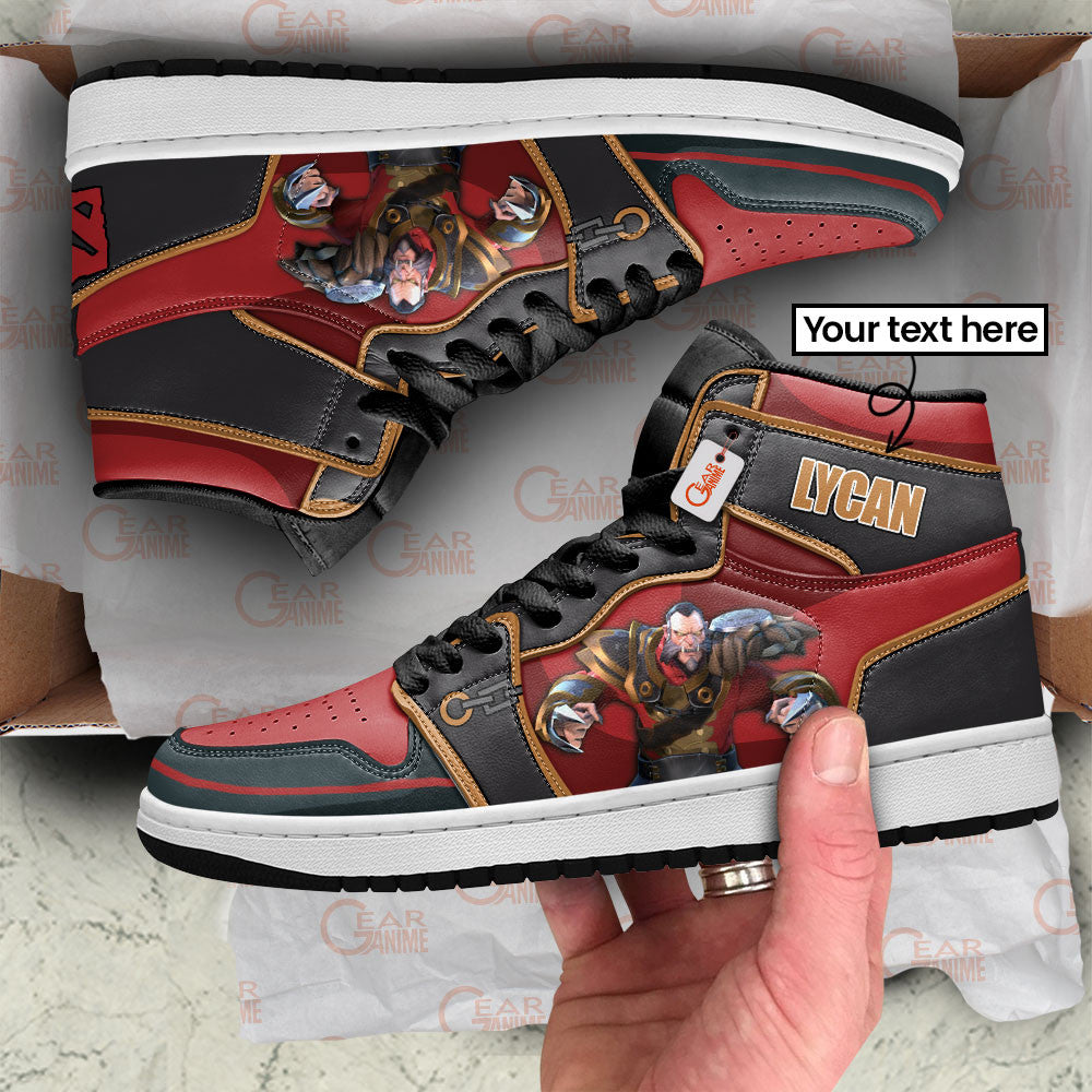 Dota 2 Lycan Personalized High-Top Sneakers