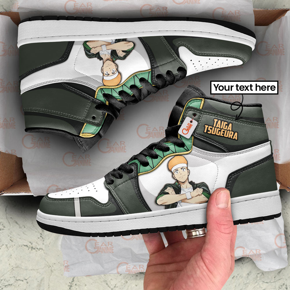 Wind Breaker Taiga Tsugeura Personalized High-Top Sneakers