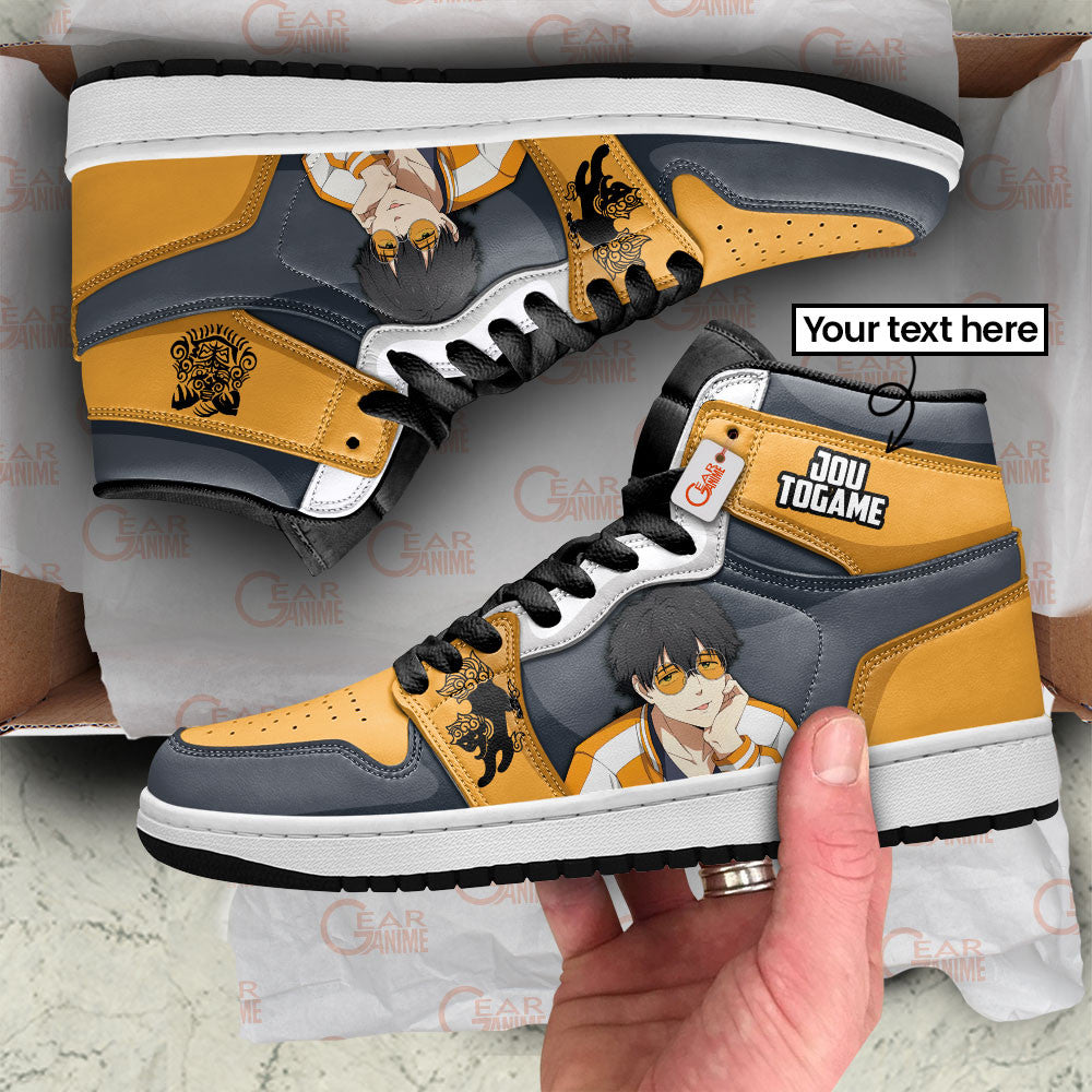 Wind Breaker Jou Togame Personalized High-Top Sneakers