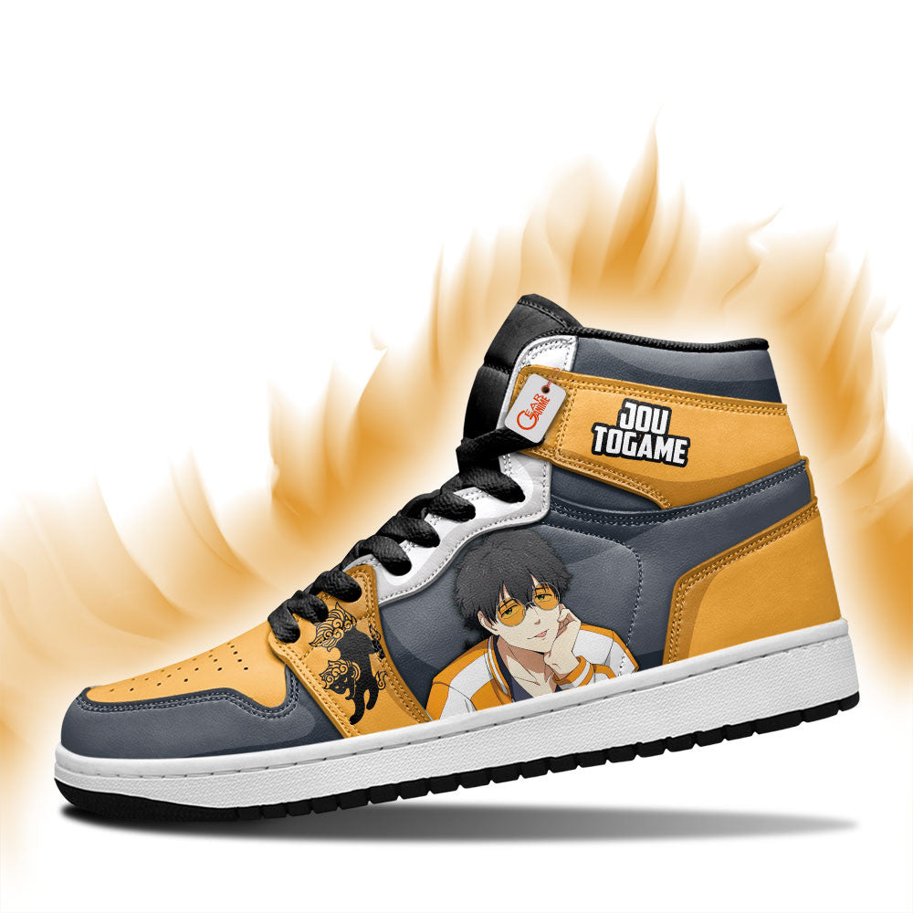 Wind Breaker Jou Togame Personalized High-Top Sneakers