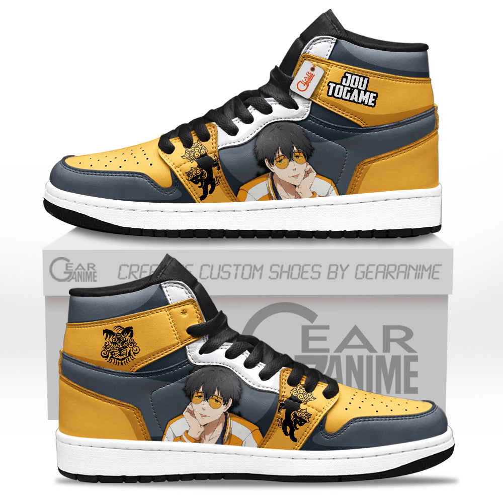 Wind Breaker Jou Togame Personalized High-Top Sneakers