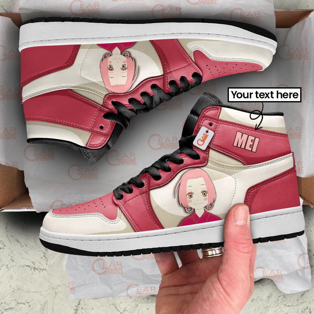 Hell's Paradise Mei Personalized High-Top Sneakers