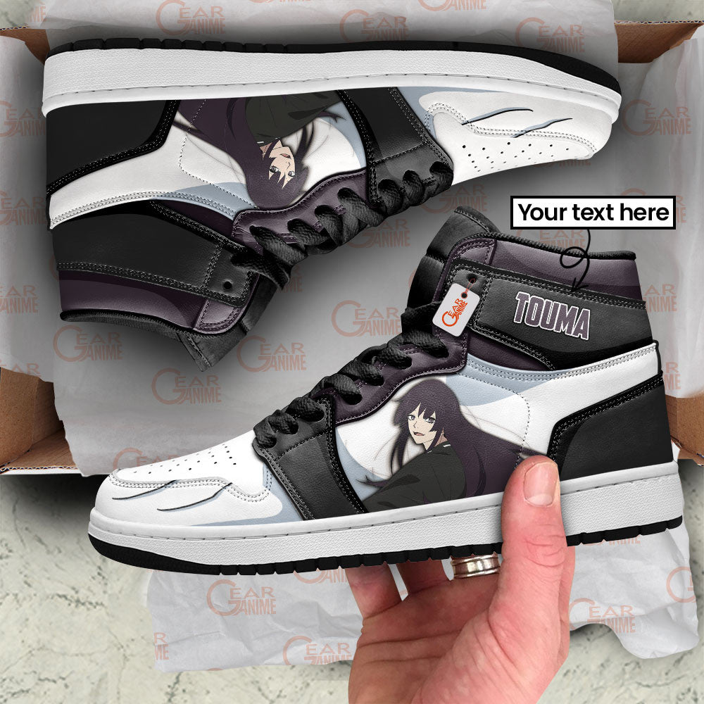 Hell's Paradise Yamada Asaemon, Touma Personalized High-Top Sneakers
