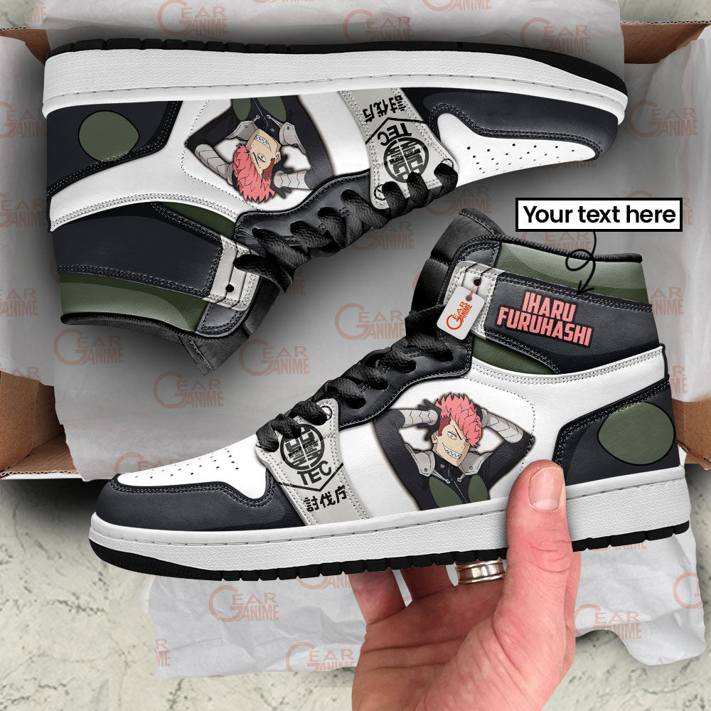 Kaiju No. 8 Iharu Furuhashi Personalized High-Top Sneakers