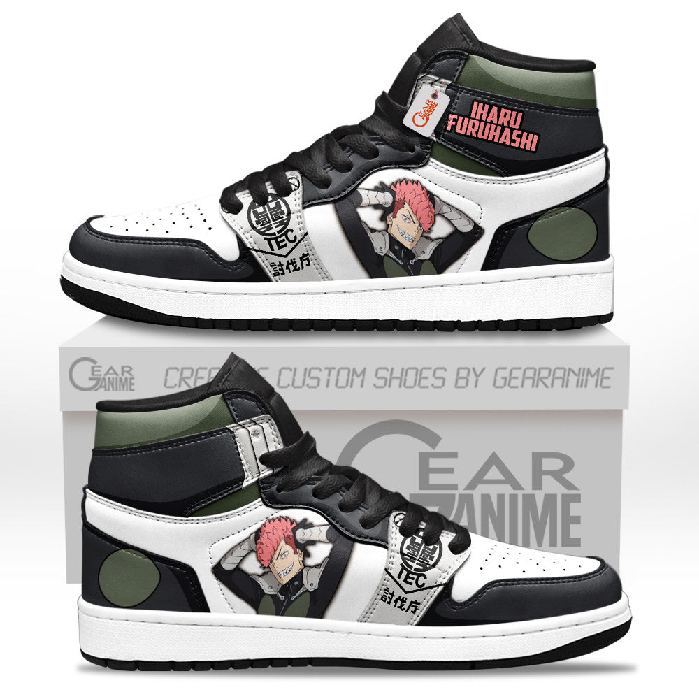 Kaiju No. 8 Iharu Furuhashi Personalized High-Top Sneakers