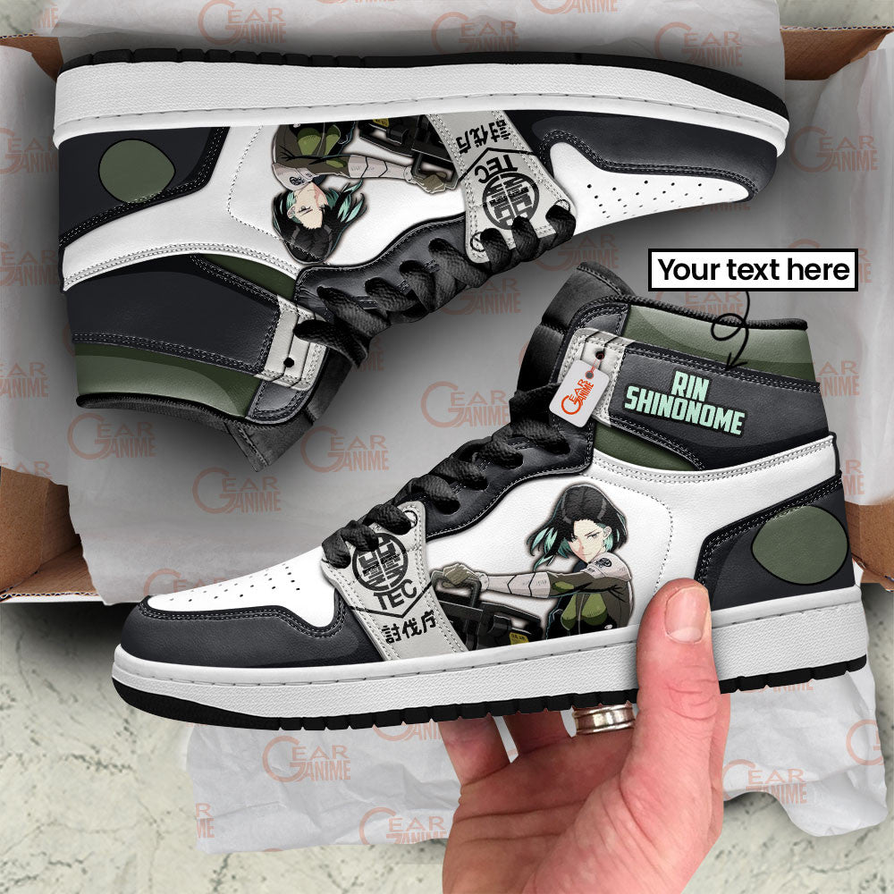 Kaiju No. 8 Rin Shinonome Personalized High-Top Sneakers