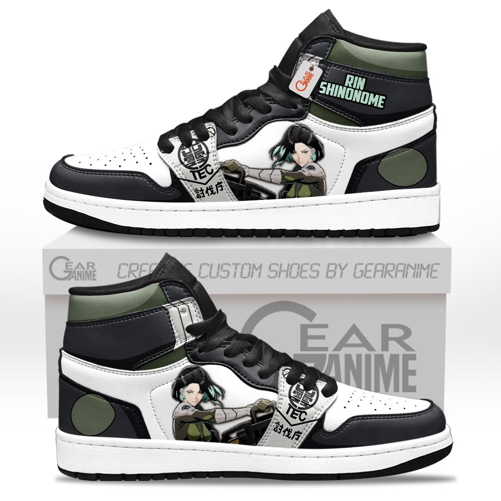 Kaiju No. 8 Rin Shinonome Personalized High-Top Sneakers
