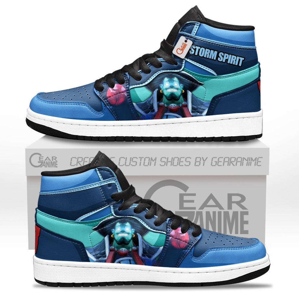 Dota 2 Storm Spirit Personalized High-Top Sneakers