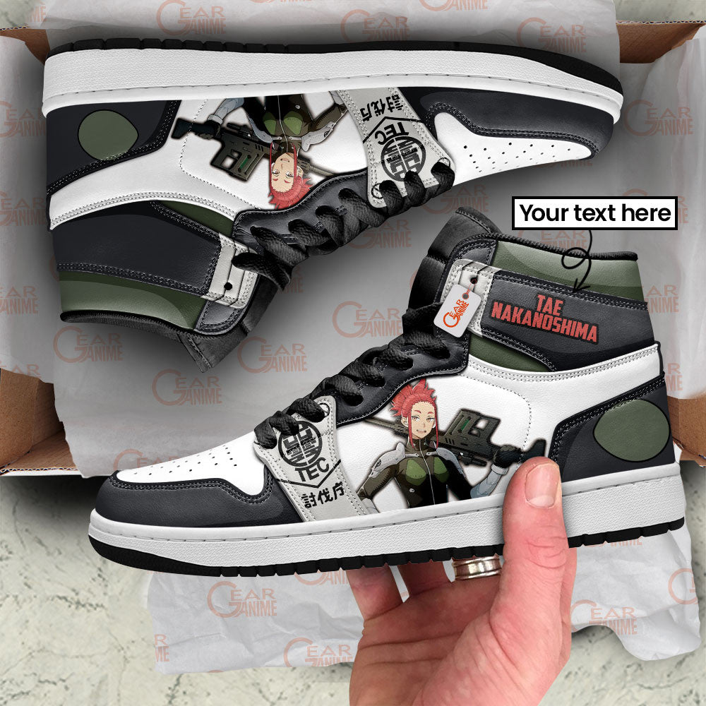 Kaiju No. 8 Tae Nakanoshima Personalized High-Top Sneakers