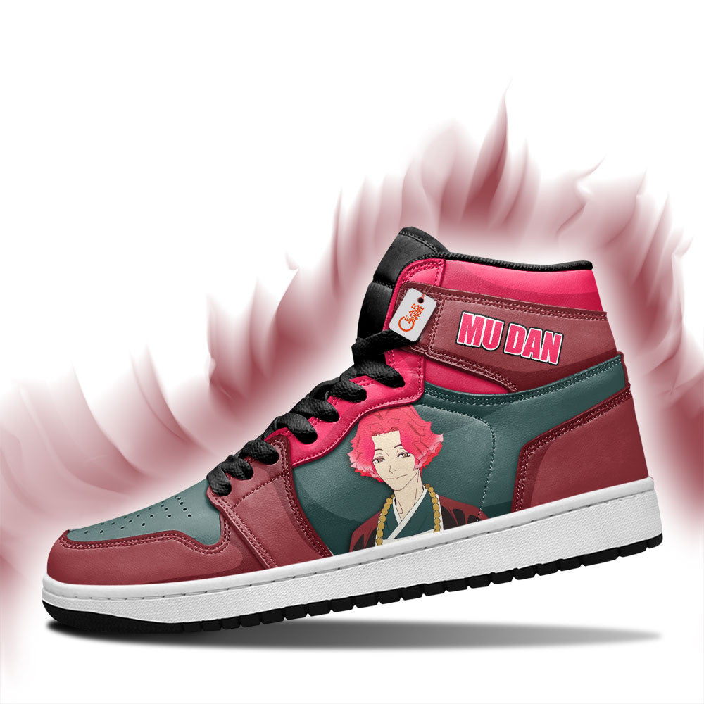 Hell's Paradise Mu Dan Personalized High-Top Sneakers