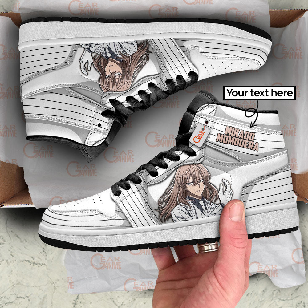 Tougen Anki Mikado Momodera Personalized High-Top Sneakers