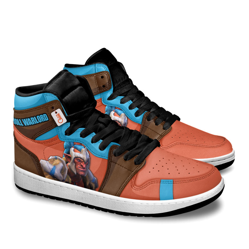 Dota 2 Troll Warlord Personalized High-Top Sneakers