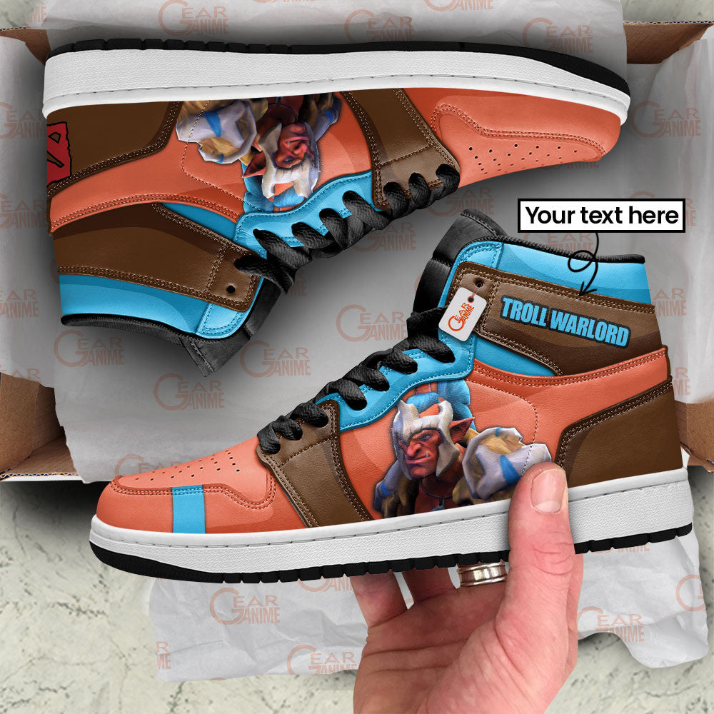 Dota 2 Troll Warlord Personalized High-Top Sneakers