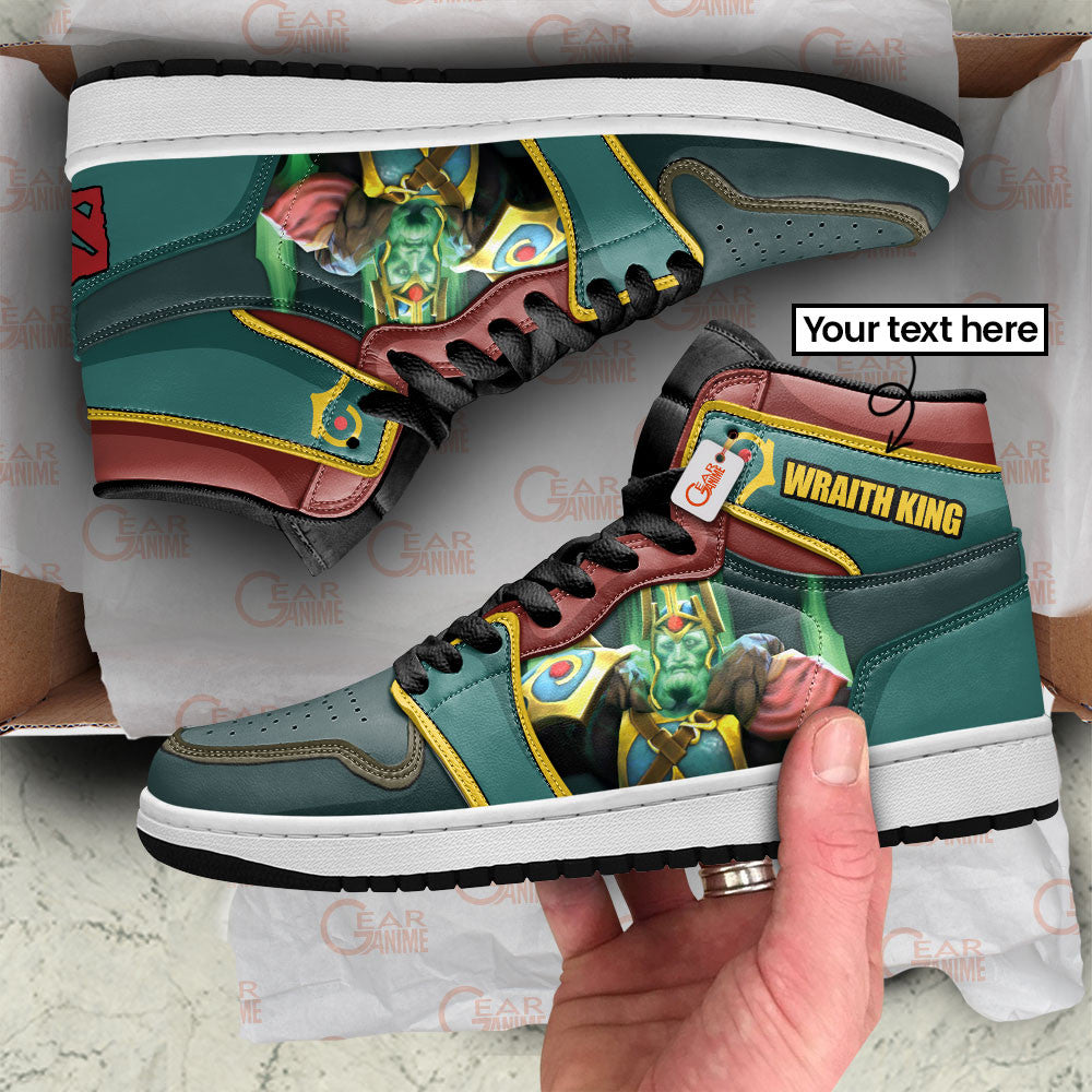 Dota 2 Wraith King Personalized High-Top Sneakers