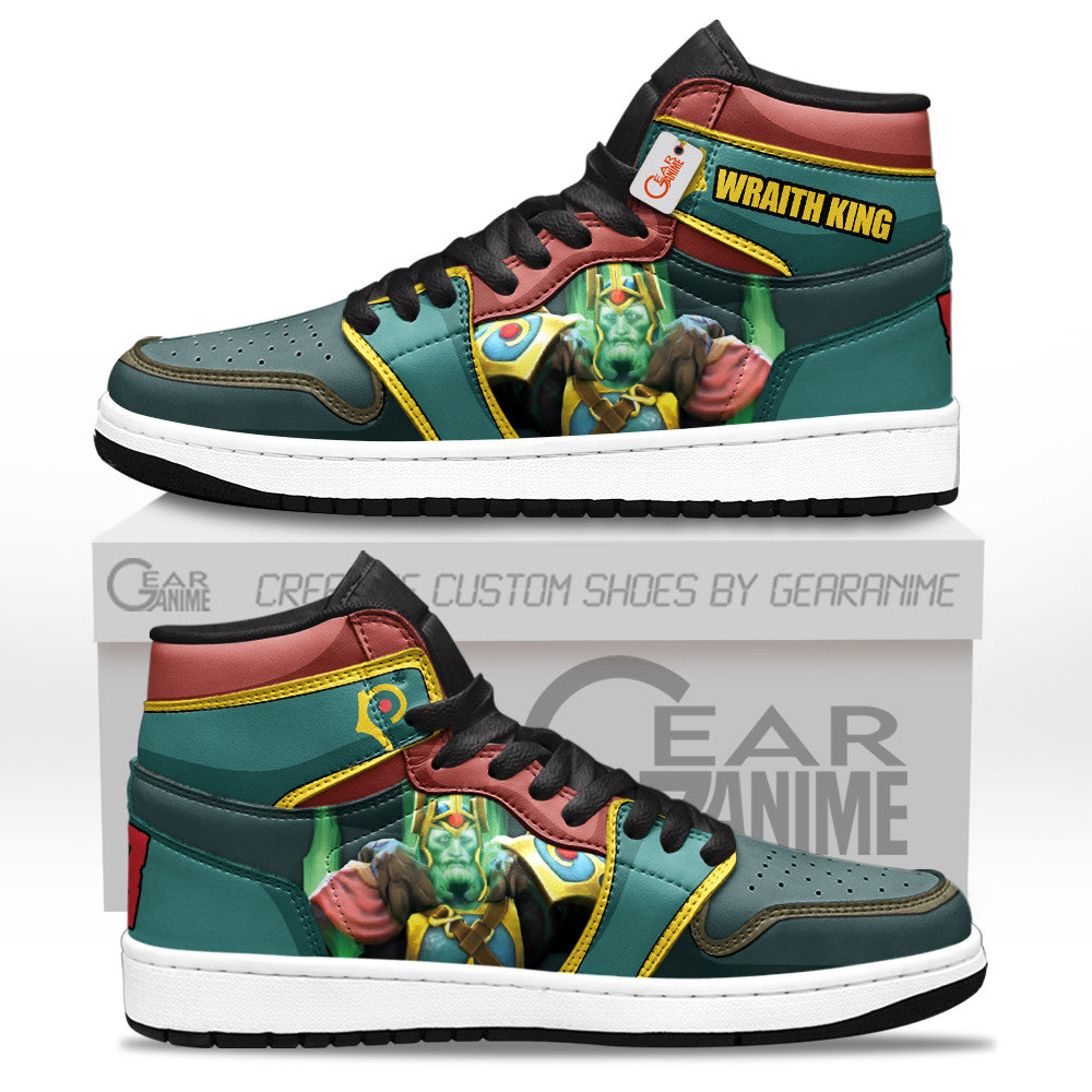 Dota 2 Wraith King Personalized High-Top Sneakers