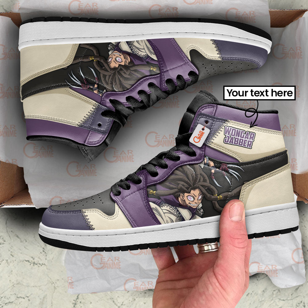 Gachiakuta Wongar Jabber Personalized High-Top Sneakers