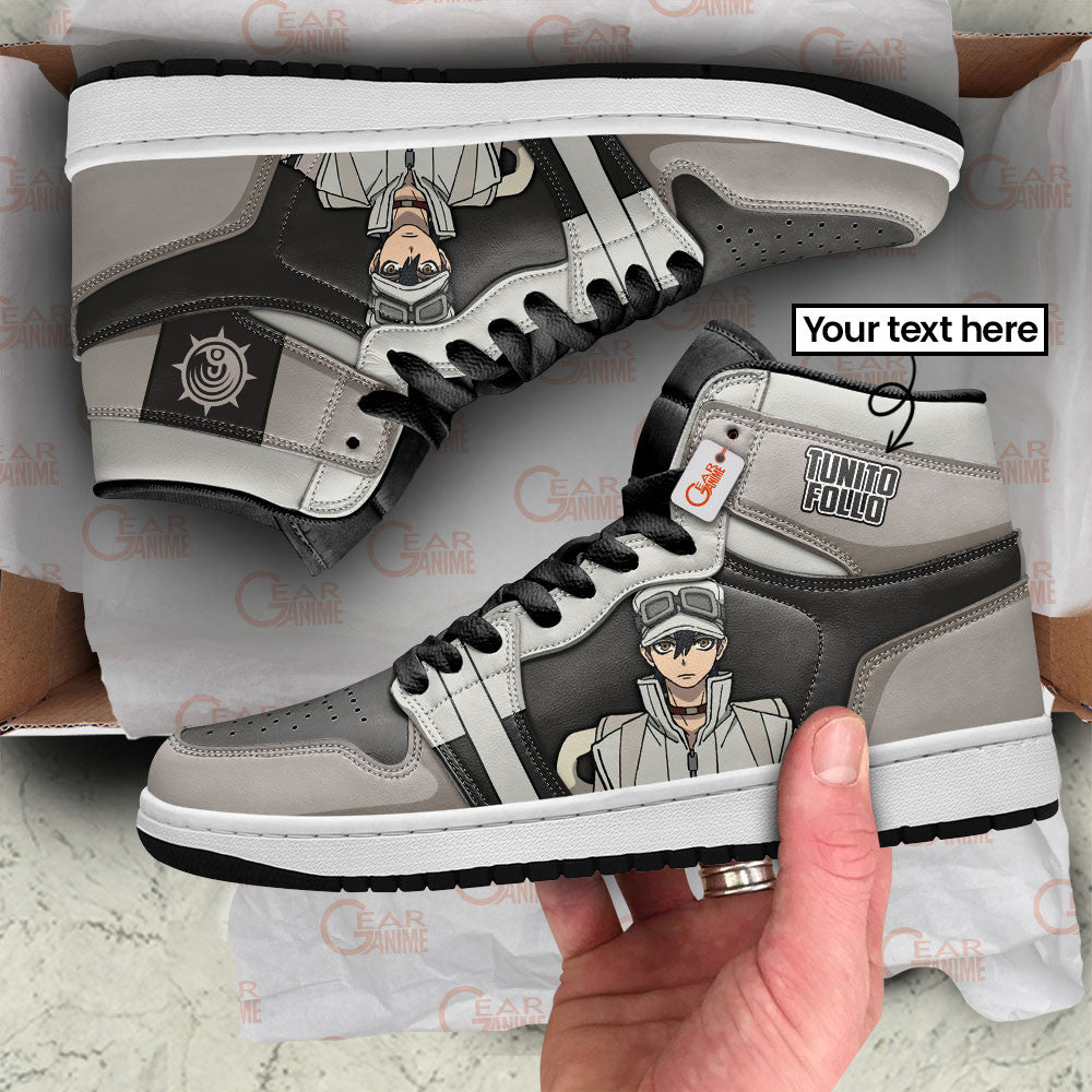 Gachiakuta Tunito Follo Personalized High-Top Sneakers