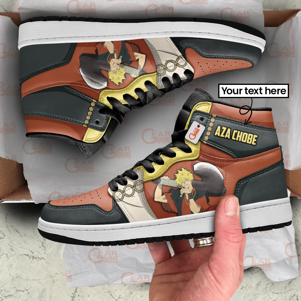 Hell's Paradise Aza Chobe Personalized High-Top Sneakers