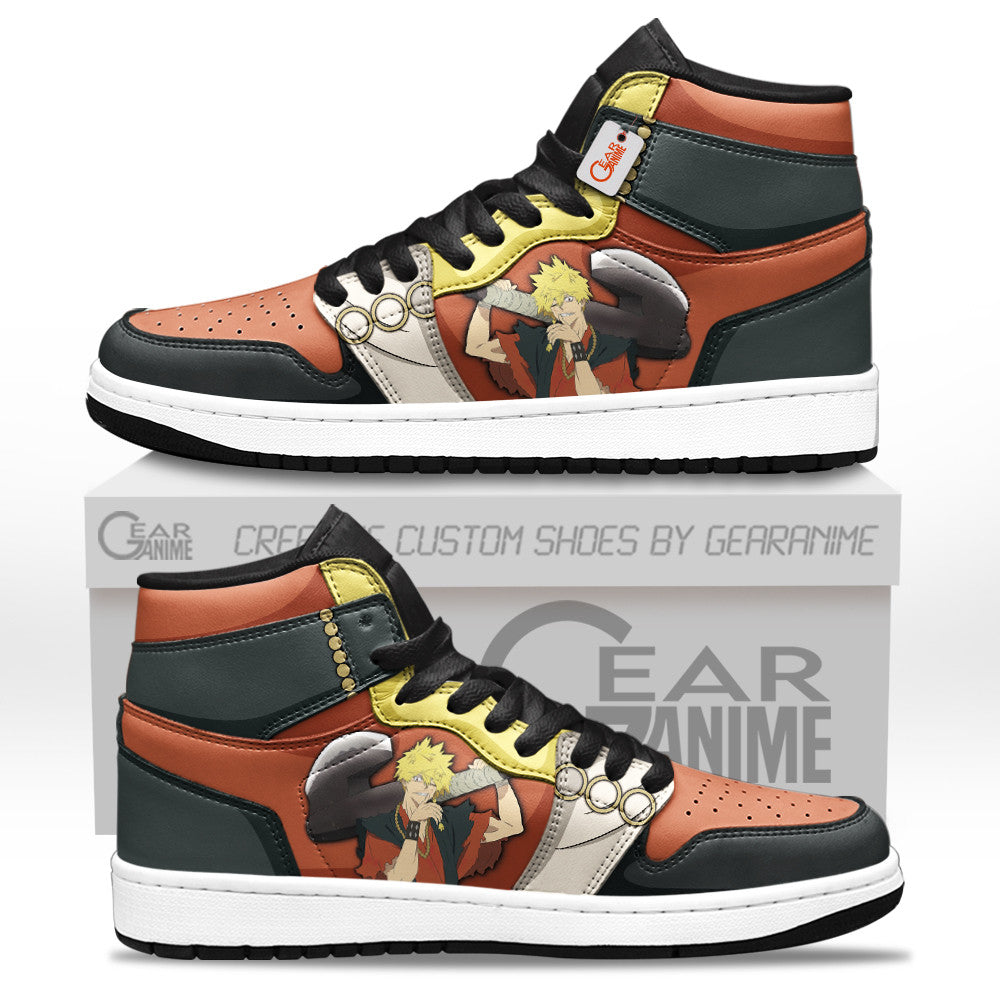 Hell's Paradise Aza Chobe Personalized High-Top Sneakers