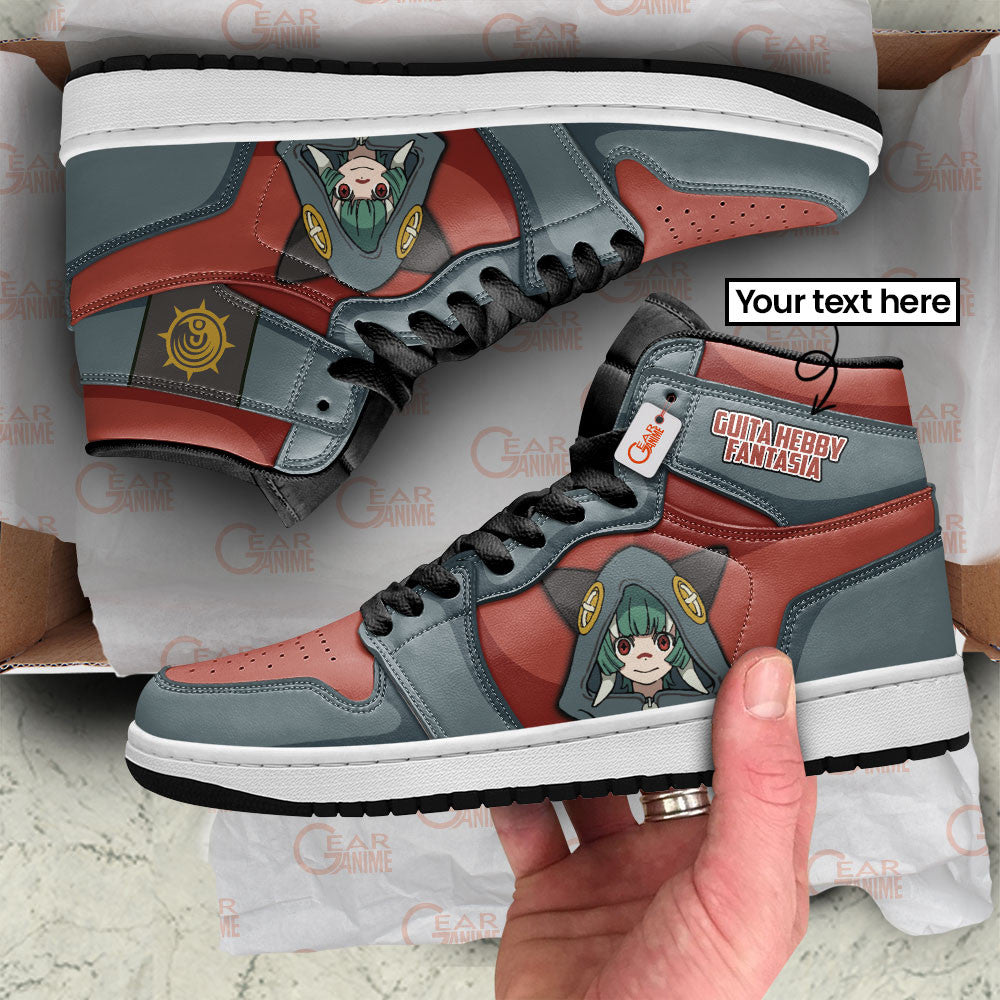 Gachiakuta Guita Hebby Fantasia Personalized High-Top Sneakers