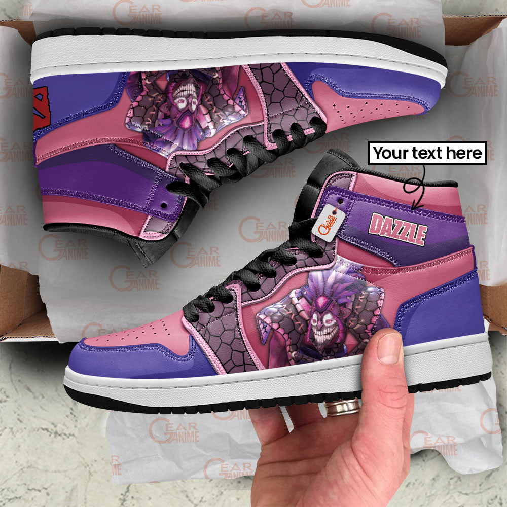Dota 2 Dazzle Personalized High-Top Sneakers