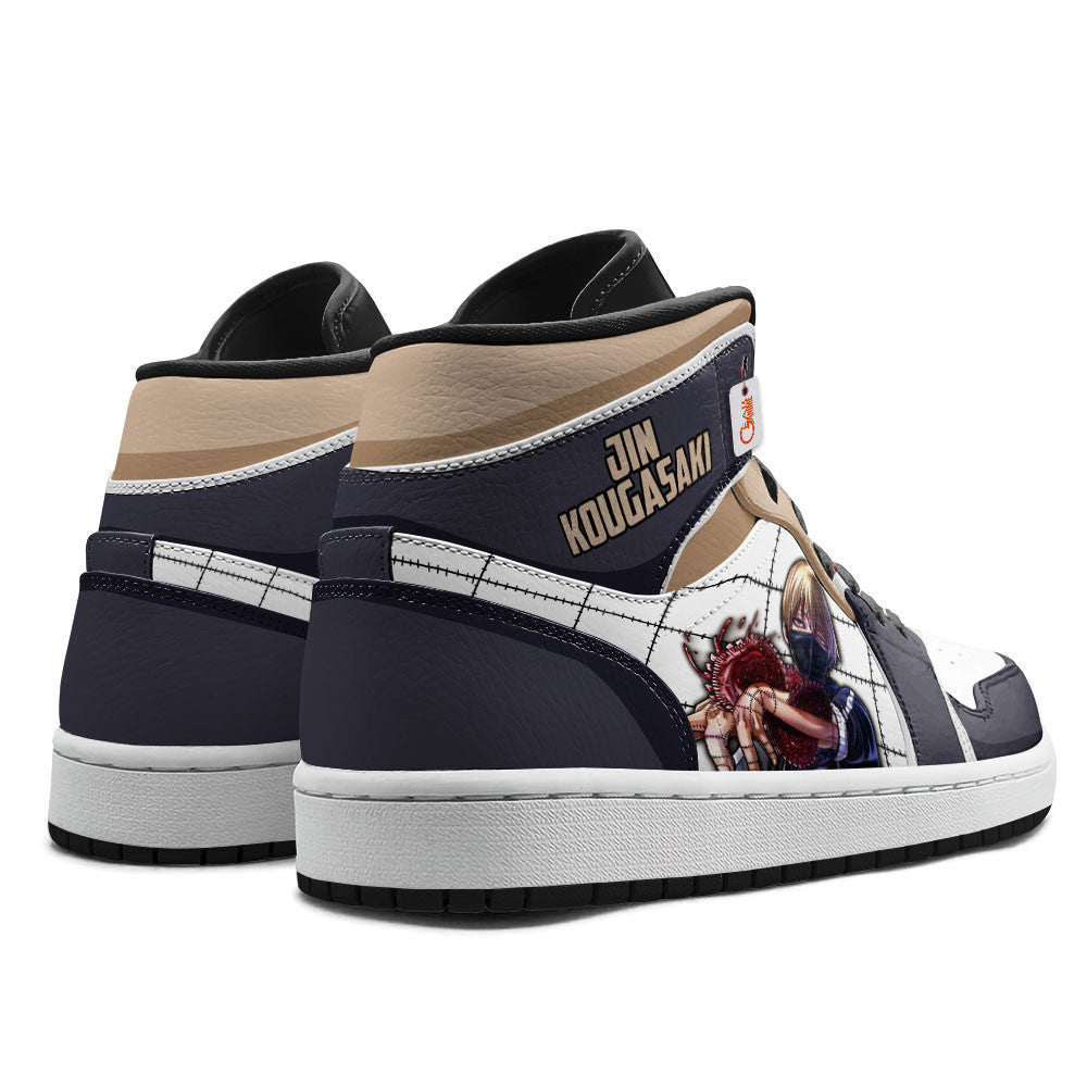 Tougen Anki Jin Kougasaki Personalized High-Top Sneakers