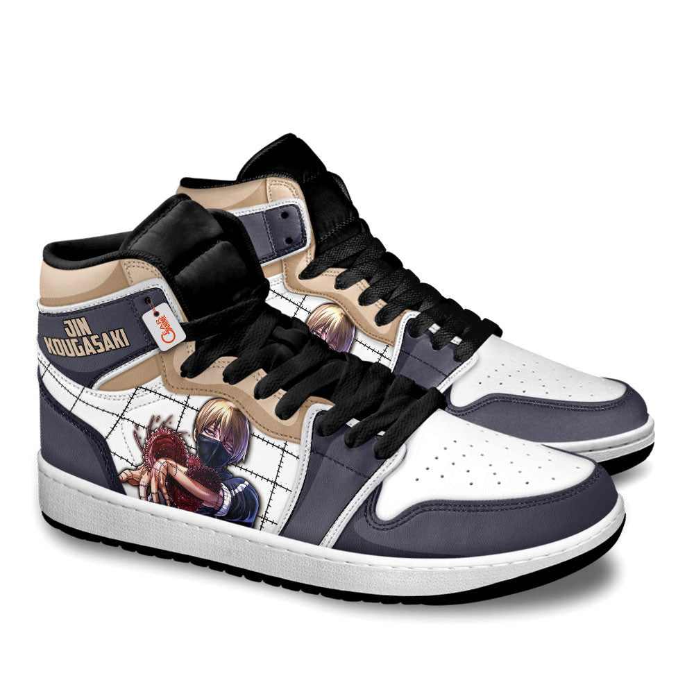 Tougen Anki Jin Kougasaki Personalized High-Top Sneakers