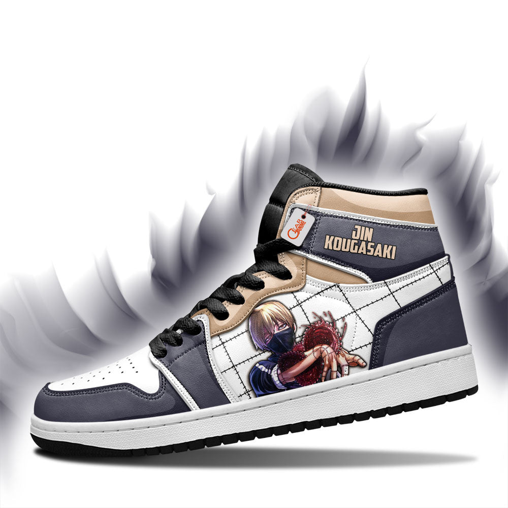 Tougen Anki Jin Kougasaki Personalized High-Top Sneakers
