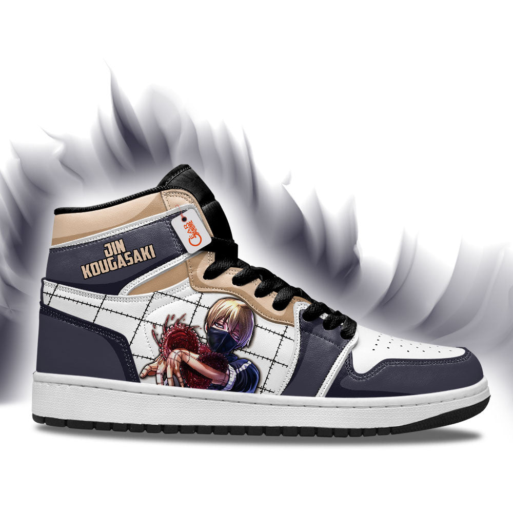 Tougen Anki Jin Kougasaki Personalized High-Top Sneakers