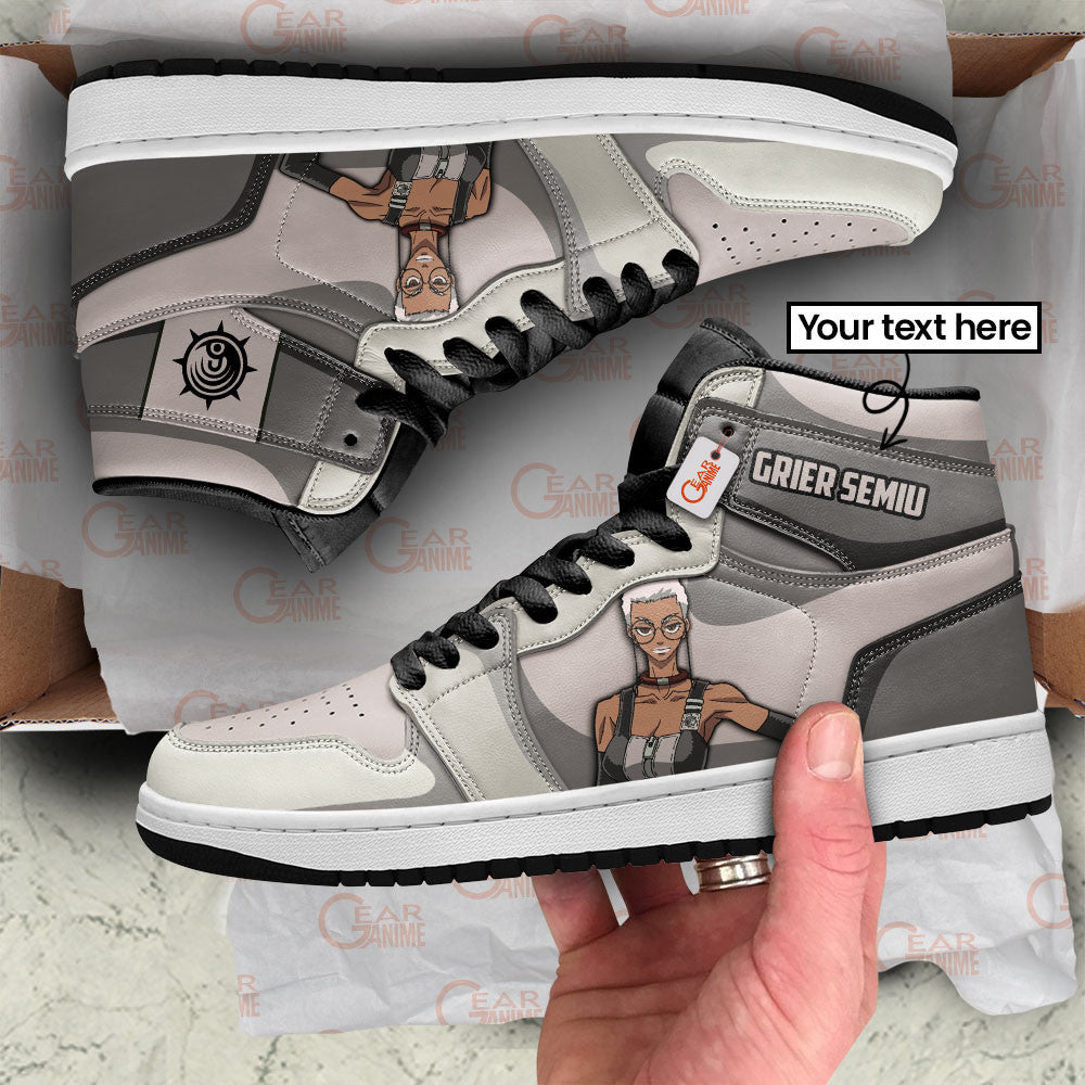 Gachiakuta Grier Semiu Personalized High-Top Sneakers