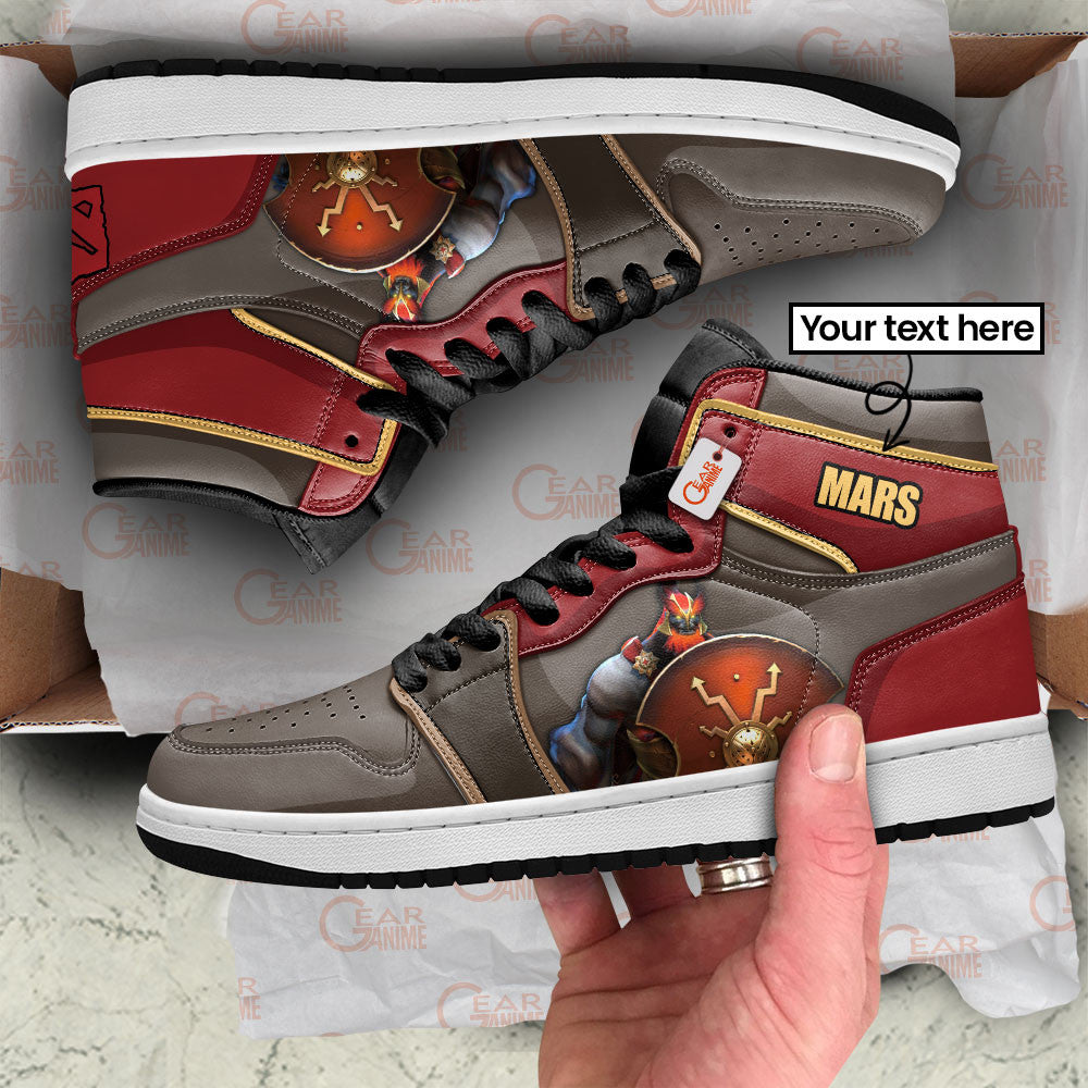 Dota 2 Mars Personalized High-Top Sneakers