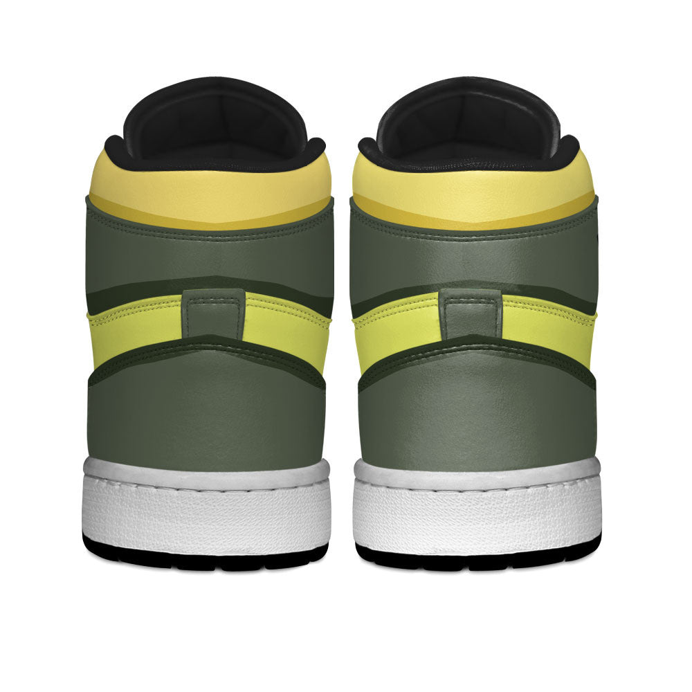 Hell's Paradise Ju Fa Personalized High-Top Sneakers