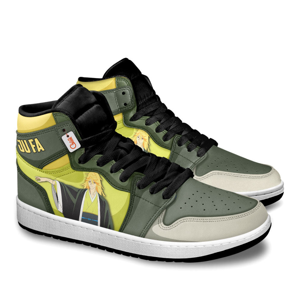 Hell's Paradise Ju Fa Personalized High-Top Sneakers