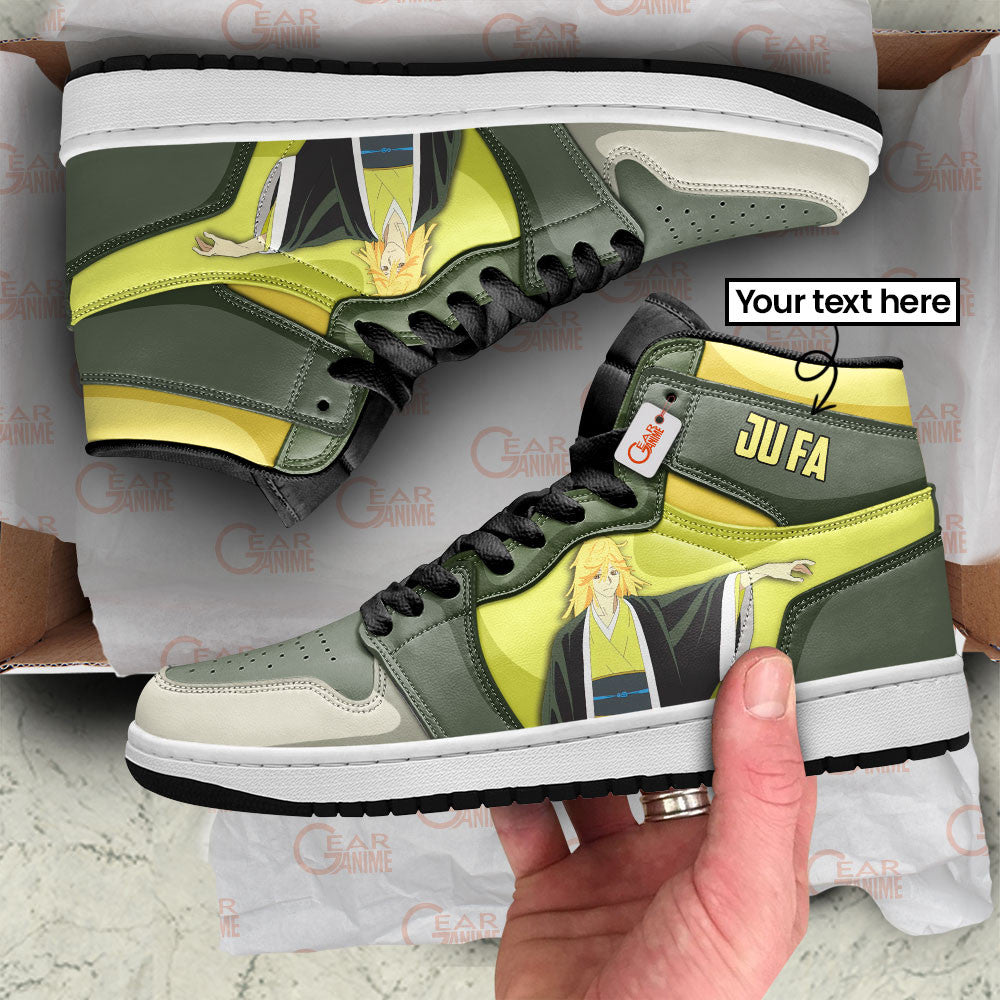 Hell's Paradise Ju Fa Personalized High-Top Sneakers