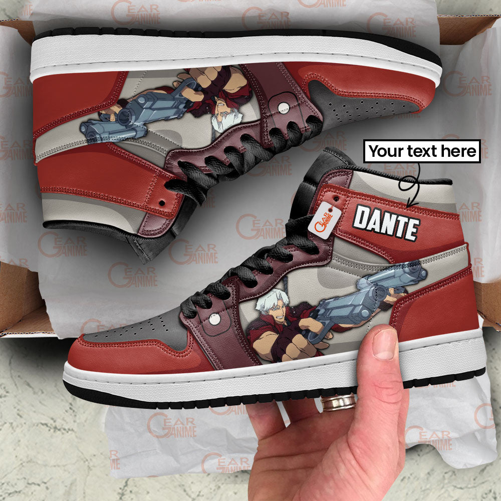 Devil May Cry Dante Personalized High-Top Sneakers