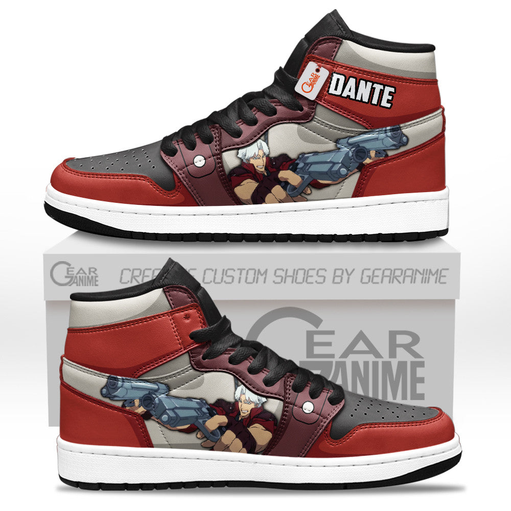 Devil May Cry Dante Personalized High-Top Sneakers