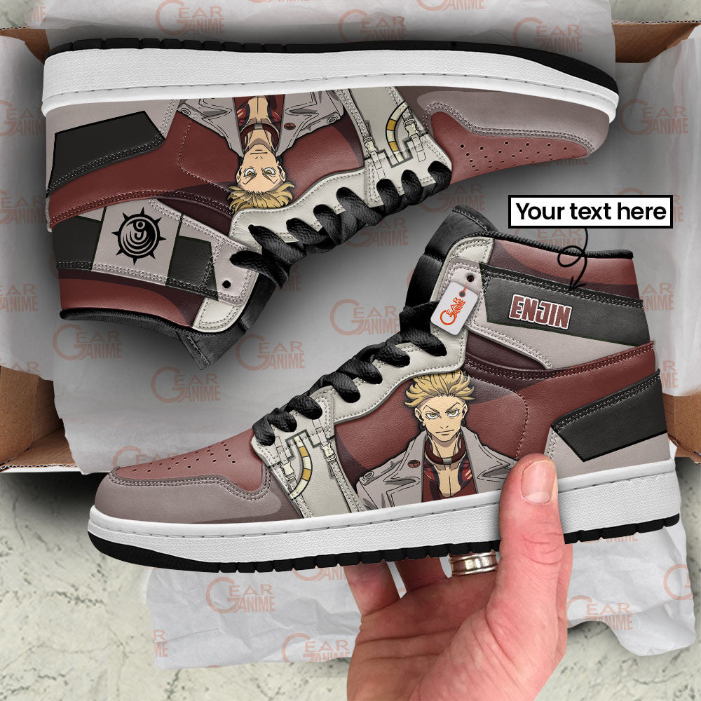 Gachiakuta Enjin Personalized High-Top Sneakers