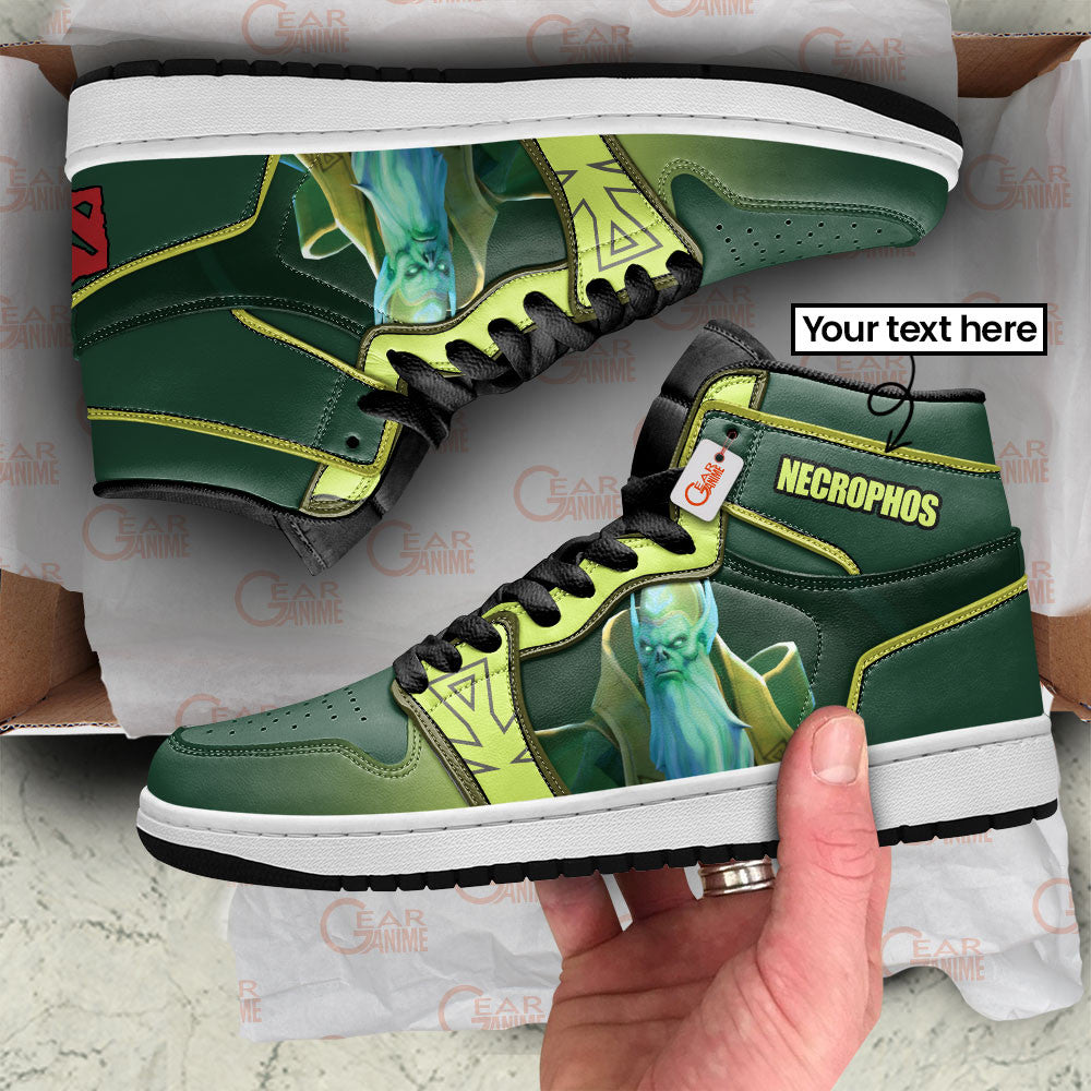 Dota 2 Necrophos Personalized High-Top Sneakers