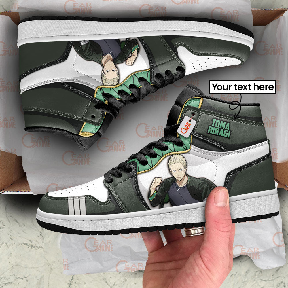 Wind Breaker Toma Hiragi Personalized High-Top Sneakers