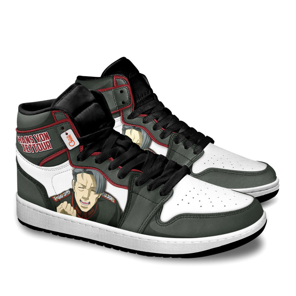 Saga Of Tanya The Evil Von Zettour Hans Personalized High-Top Sneakers