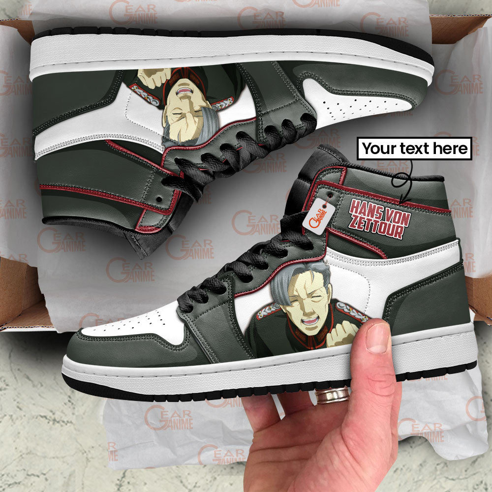 Saga Of Tanya The Evil Von Zettour Hans Personalized High-Top Sneakers