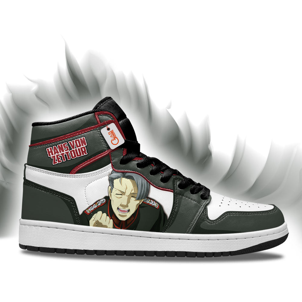 Saga Of Tanya The Evil Von Zettour Hans Personalized High-Top Sneakers
